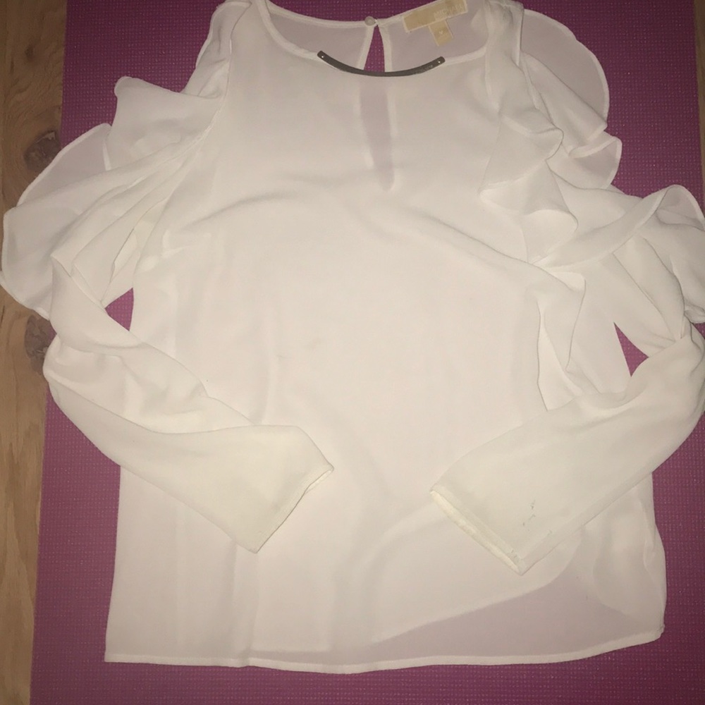 michael Kors white blouse